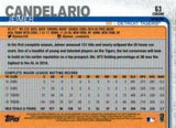 2019 Topps Chrome #63 Jeimer Candelario Refractor