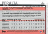 2019 Topps Chrome #9 David Peralta Sepia Refractor