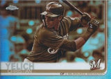 2019 Topps Chrome #16 Christian Yelich Sepia Refractor