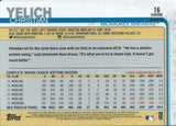 2019 Topps Chrome #16 Christian Yelich Sepia Refractor