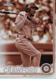 2019 Topps Chrome #15 J.P. Crawford Sepia Refractor