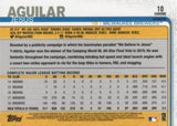 2019 Topps Chrome #10 Jesus Aguilar Sepia Refractor