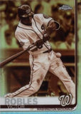 2019 Topps Chrome #33 Victor Robles Sepia Refractor