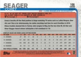 2019 Topps Chrome #106 Corey Seager Sepia Refractor