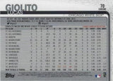 2019 Topps Chrome #70 Lucas Giolito Sepia Refractor
