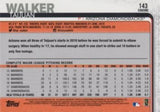 2019 Topps Chrome #143 Taijuan Walker Sepia Refractor