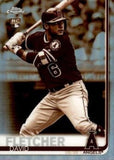 2019 Topps Chrome #181 David Fletcher Sepia Refractor