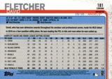 2019 Topps Chrome #181 David Fletcher Sepia Refractor