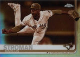 2019 Topps Chrome #128 Marcus Stroman Sepia Refractor