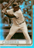 2019 Topps Chrome #115 Miguel Cabrera Sepia Refractor