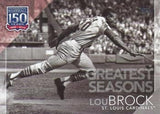 2019 Topps #GS-11 Lou Brock 150 Yrs of Pro Baseball  - Greatest Seasons