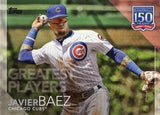2019 Topps Update #150-21 Javier Baez 150 Yrs of Pro Baseball