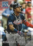 2019 Topps Update #150-36 Ronald Acuña Jr. 150 Years of Professional Baseball