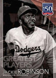2019 Topps #150-52 Jackie Robinson 150 Years of Professional Baseball