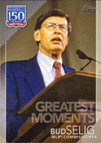 2019 Topps Update #150-54 Bud Selig 150 Years of Professional Baseball