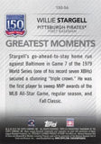2019 Topps Update #150-56 Willie Stargell 150 Years of Professional Baseball