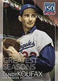 2019 Topps Update #150-97 Sandy Koufax 150 Years of Professional Baseball
