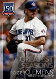 2019 Topps Update #150-95 Roger Clemens 150 Years of Professional Baseball