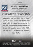 2019 Topps Update #150-98 Randy Johnson 150 Years of Professional Baseball
