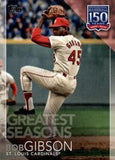 2019 Topps #150-113 Bob Gibson 150 Years of Professional Baseball
