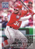 2019 Topps #150-131 Bryce Harper 150 Years of Professional Baseball