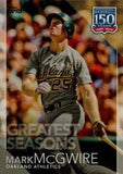 2019 Topps #150-136 Mark McGwire 150 Years of Professional Baseball