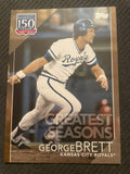 2019 Topps #GS-14 George Brett - Greatest Seasons Gold #/50