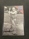 2019 Topps #GS-21 Johnny Mize - Greatest Seasons Black #/299