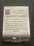 2019 Topps #GP-28 Gil Hodges - Greatest Players Black #/299