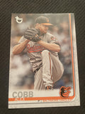 2019 Topps #483 Alex Cobb Vintage Stock #/99