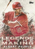 2018 Topps #LITM-29 Albert Pujols Legends in the Making (Series 2)