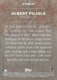 2018 Topps #LITM-29 Albert Pujols Legends in the Making (Series 2)