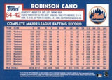 2019 Topps Update #84-42 Robinson Cano 1984 Topps Baseball