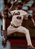 2020 Topps Chrome #81 Jacob deGrom Sepia Refractor