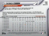 2020 Topps Chrome #195 Patrick Corbin Refractor