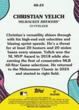 2025 Topps #SS-23 Christian Yelich Summer Superstars