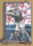 2025 Topps #235 Gabriel Moreno Gold #/2025