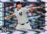2025 Topps Chrome #110 Gerrit Cole Raywave Refractors
