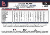 2025 Topps Chrome #104 Michael Helman