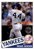 2020 Topps #85-73 Reggie Jackson 1985 Topps Baseball 35th Anniversary