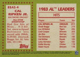 2020 Topps #85AS-4 Cal Ripken Jr. 1985 Topps Baseball 35th Anniversary All-Stars