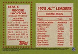 2020 Topps #85AS-5 Reggie Jackson 1985 Topps Baseball 35th Anniversary All-Stars
