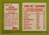 2020 Topps #85AS-12 Ryne Sandberg 1985 Topps Baseball 35th Anniversary All-Stars