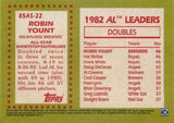 2020 Topps #85AS-22 Robin Yount 1985 Topps Baseball 35th Anniversary All-Stars