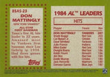 2020 Topps #85AS-23 Don Mattingly 1985 Topps Baseball 35th Anniversary All-Stars