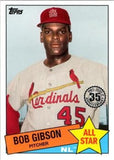 2020 Topps #85AS-26 Bob Gibson 1985 Topps Baseball 35th Anniversary All-Stars