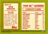 2020 Topps #85AS-26 Bob Gibson 1985 Topps Baseball 35th Anniversary All-Stars
