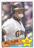 2020 Topps #85AS-29 Will Clark 1985 Topps Baseball 35th Anniversary All-Stars