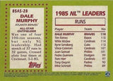 2020 Topps #85AS-28 Dale Murphy 1985 Topps Baseball 35th Anniversary All-Stars