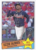 2020 Topps #85AS-33 Ozzie Albies 1985 Topps Baseball 35th Anniversary All-Stars